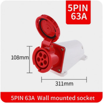 ������� ������� ������������ 380 ����� 63 � 3P-N-PE IP67